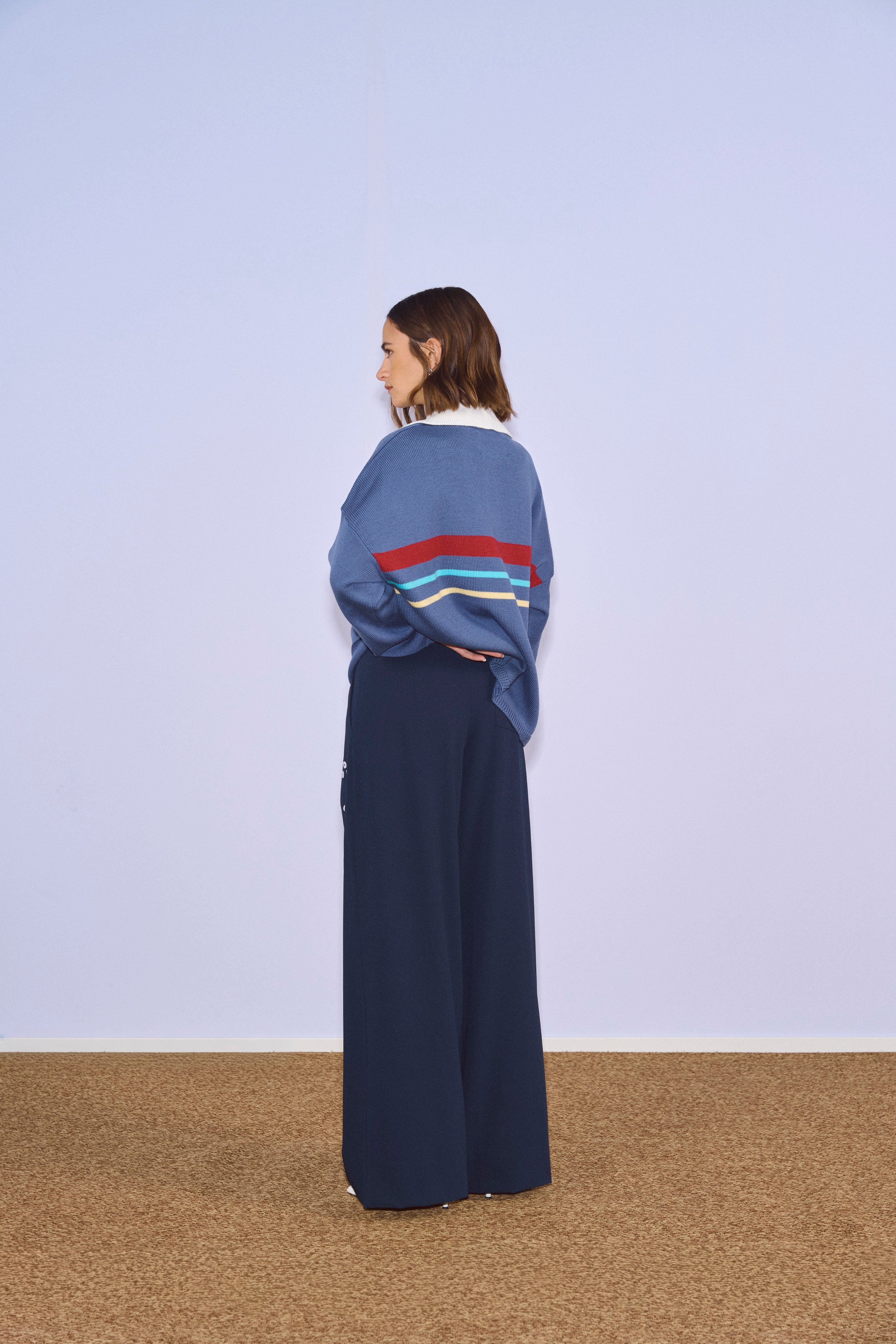 Elodie Trousers - Navy